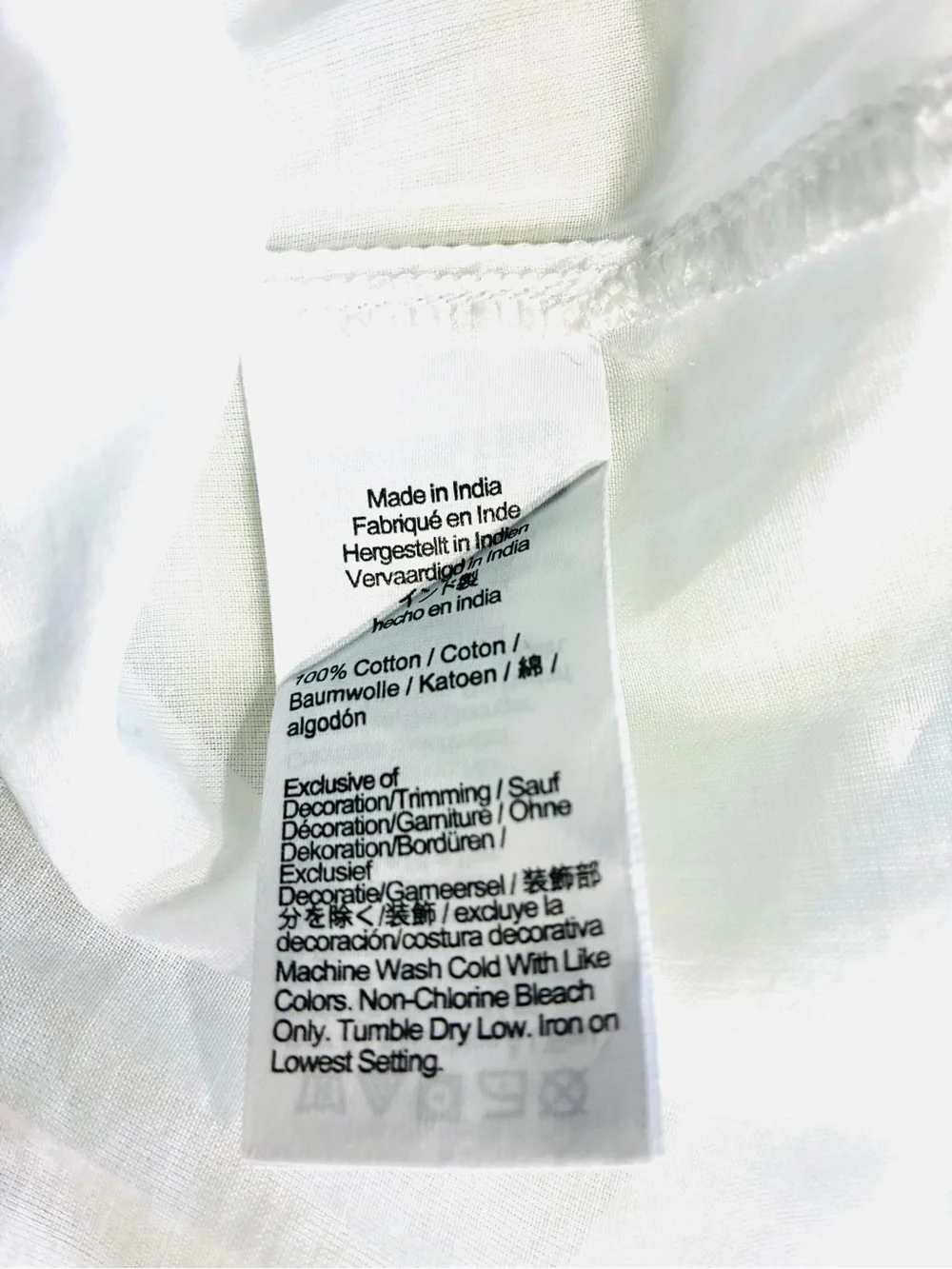 J.Crew White.Women’s Lace-trim pintuck top in 100% organic cotton voile.XS.NWT.